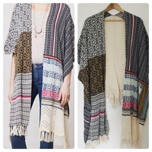 Anthropologie Angels of the North Wrap
